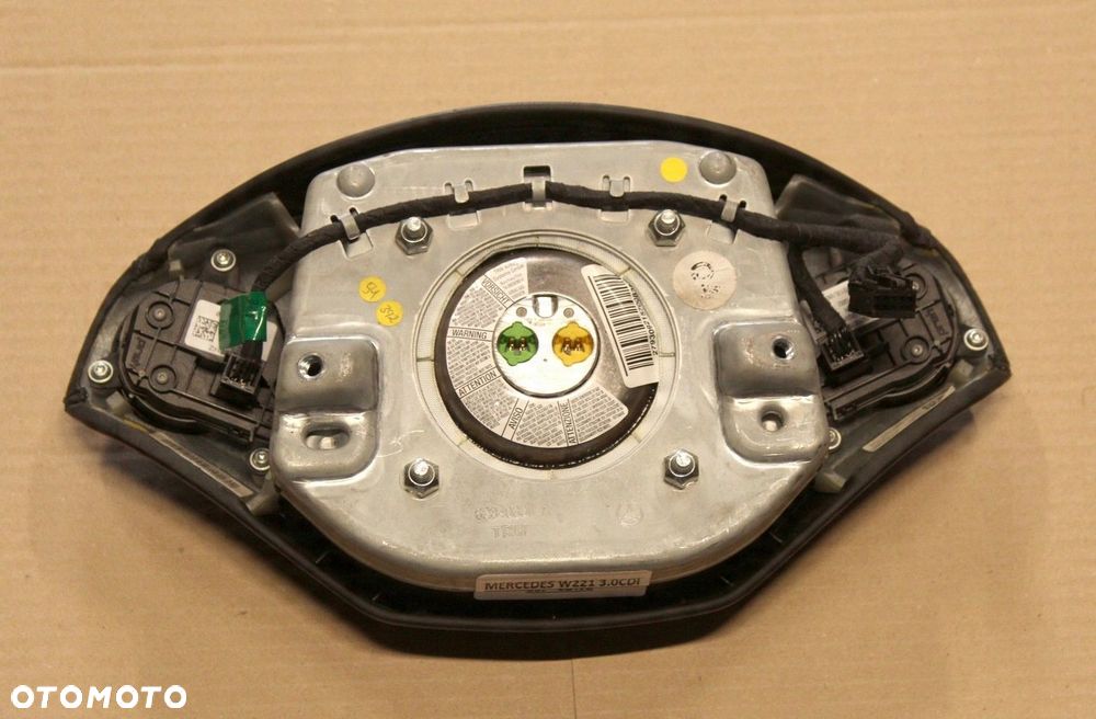 PODUSZKA AIRBAG KIEROWCY MERCEDES W221 3.0 CDI 10r LONG - 2