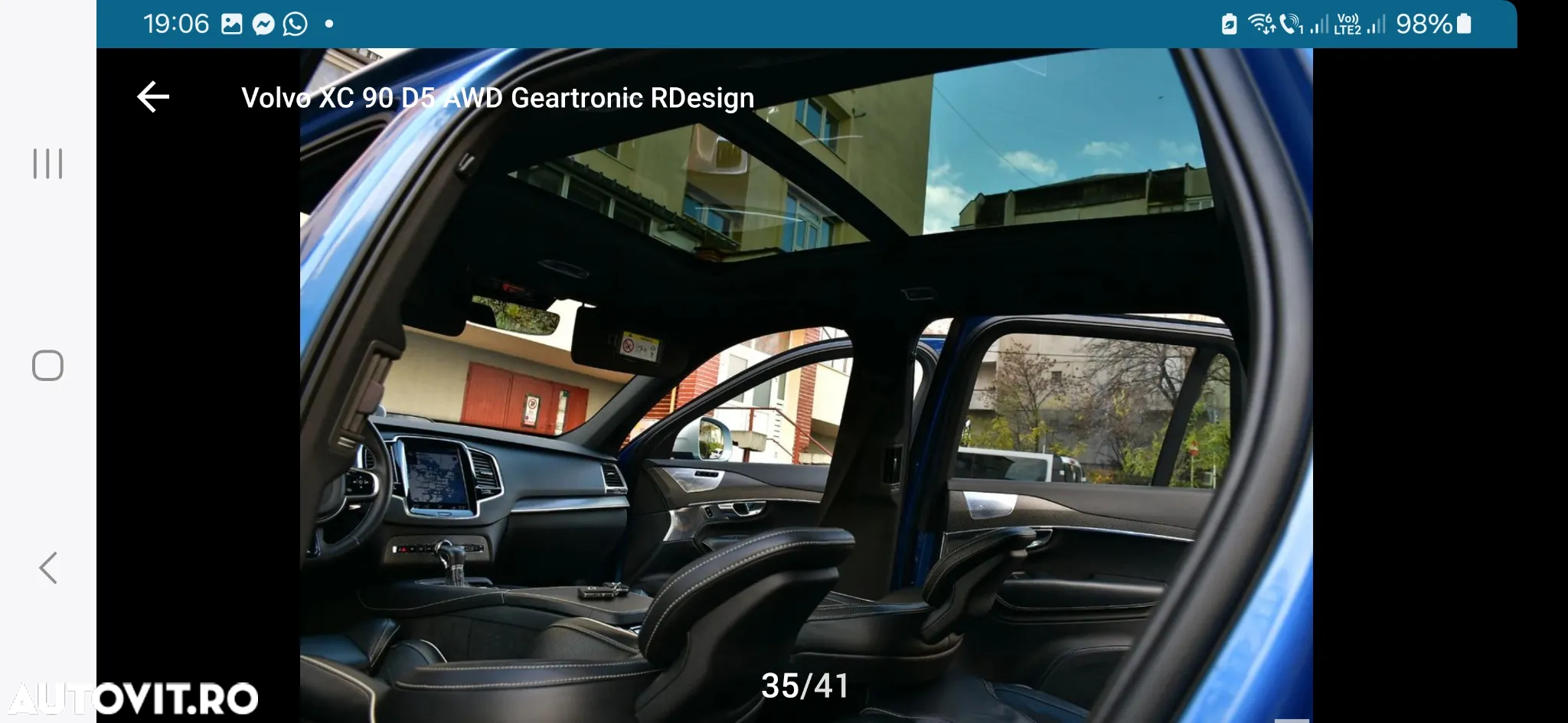 Volvo XC 90 D5 AWD Geartronic RDesign - 22
