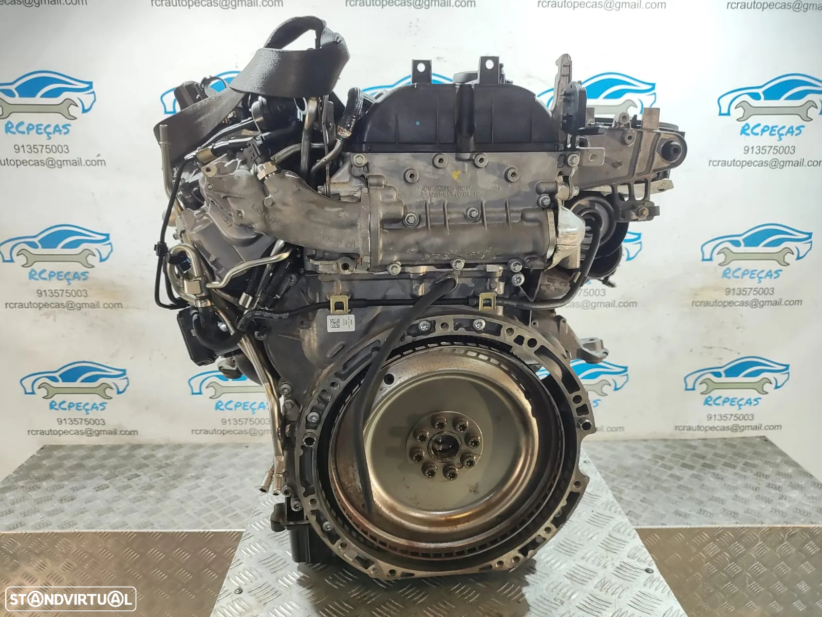 Motor Completo Mercedes Benz Class C W204 2.1 CDI 16v 170cv 651911 651.911 651 911 - 7