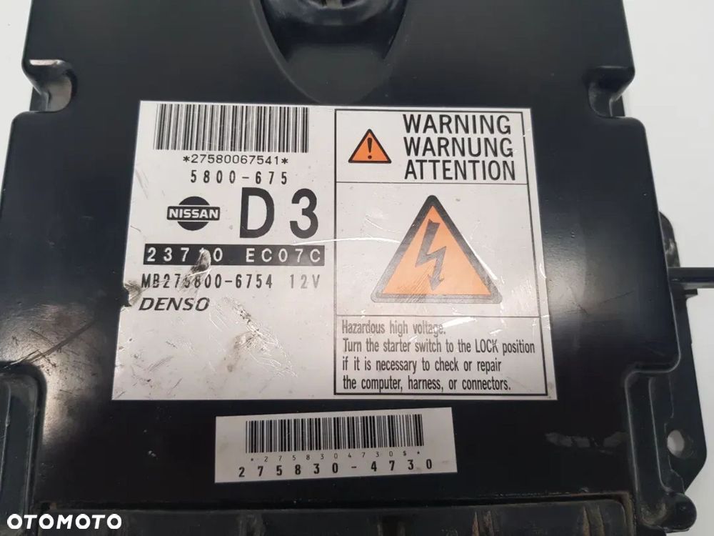 Komputer Sterownik silnika Nissan Navara D40 2.5 d 23710ec07c - 3