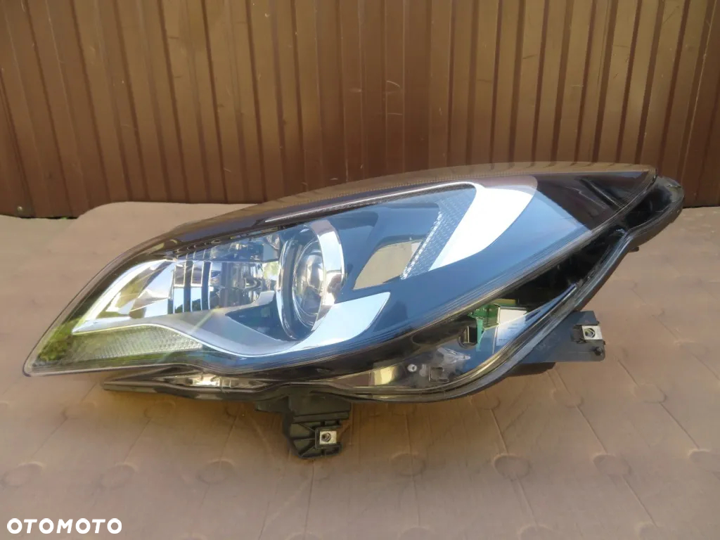 REFLEKTOR LEWY OPEL INSIGNIA A LIFT 13-17R BI-XENON SKRĘTNY LED 1ZT011166-01 DEMONTAŻ KRAKÓW - 3