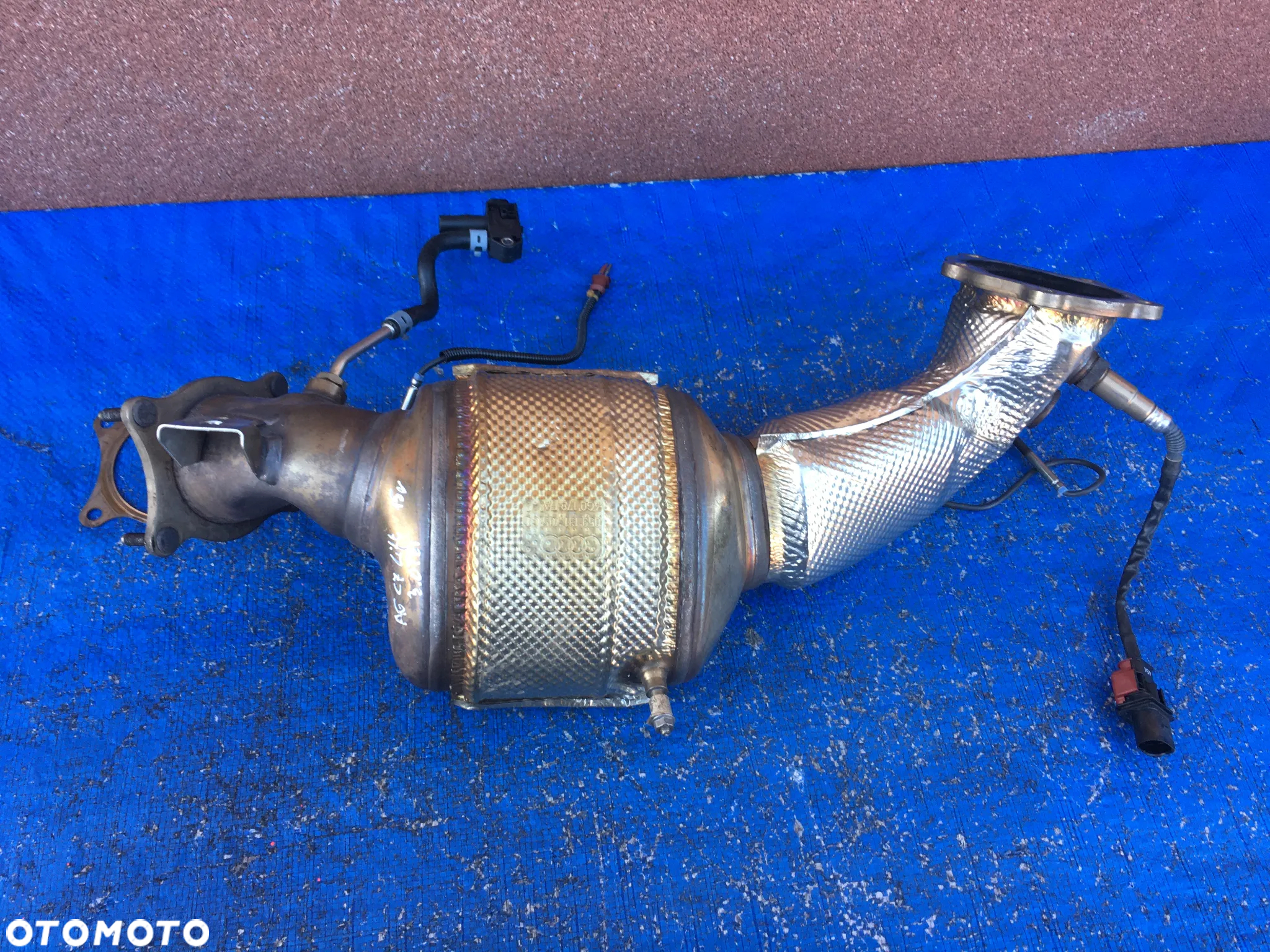 AUDI A6 C7 LIFT 3.0 TDI / Filtr DPF Katalizator 059131705CT  / CZUJNIK / ORYGINAŁ - 10