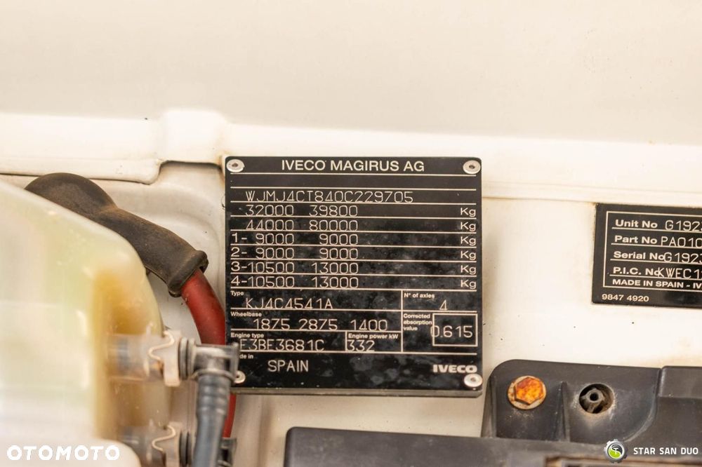 Iveco TRAKKER 450 8x8 PM 85SP HDS Żuraw Wywrotka - 23