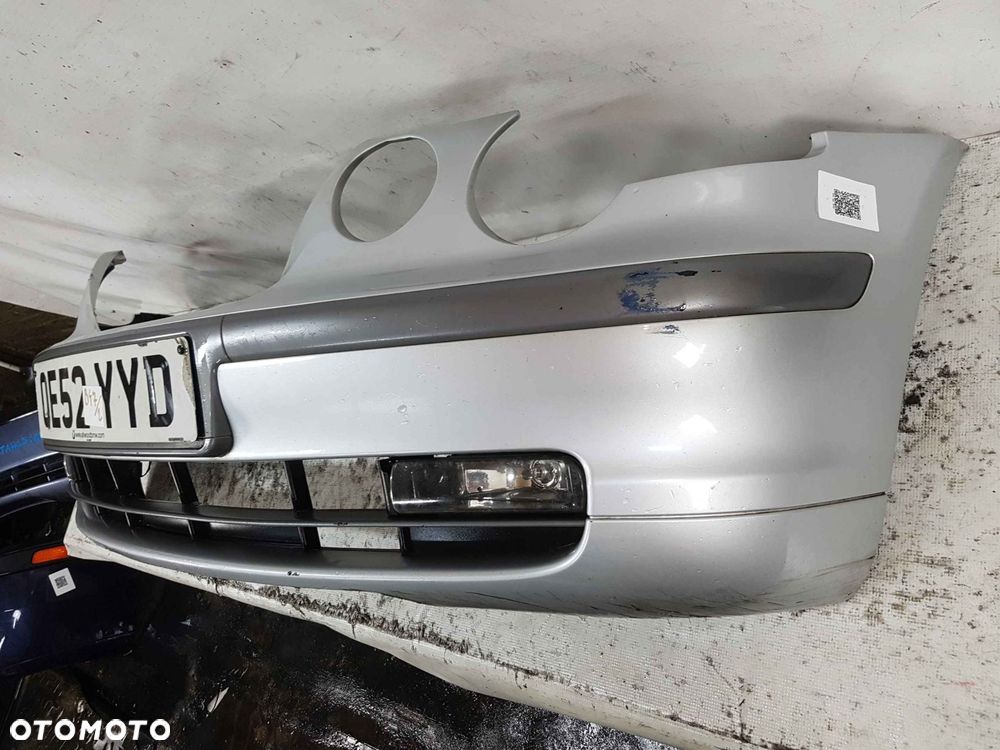 ^ ZDERZAK PRZÓD PRZEDNI DO BMW E46 COMPACT TITANSILBER SREBRNY HALOGENY - 2