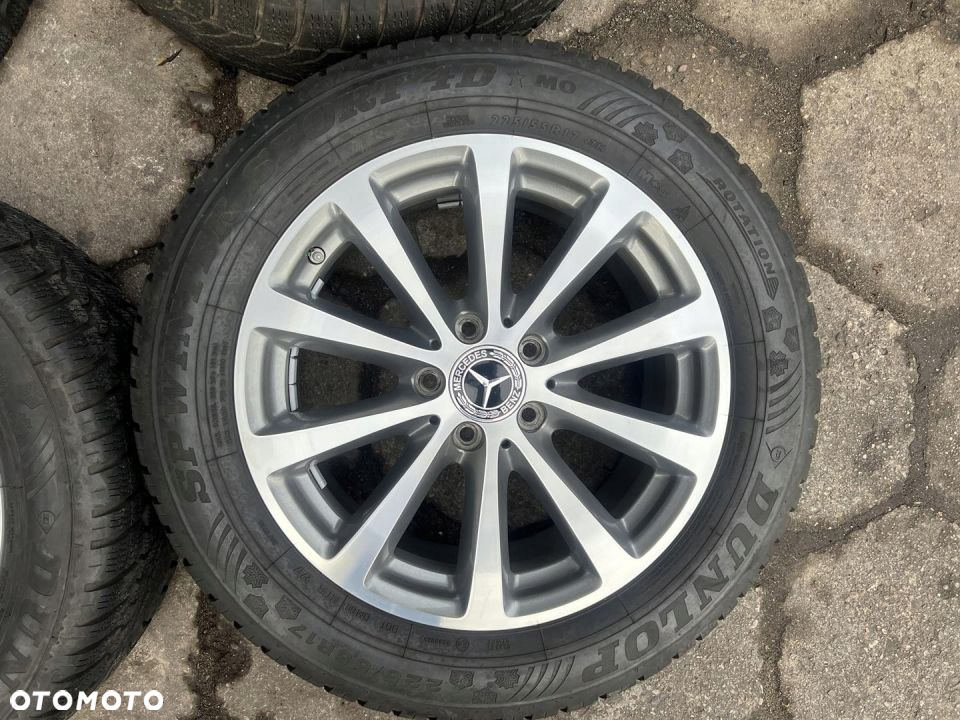Koła 225/55R17 Mercedes E klasa W213 Dunlop 6,7mm - 7