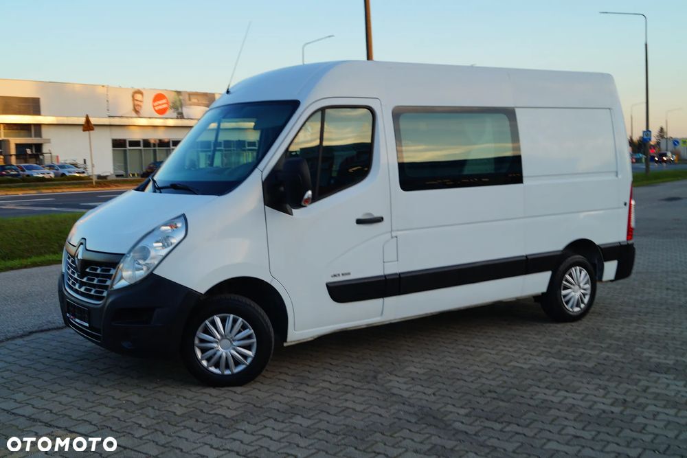 Renault MASTER 2.3DCI BRYGADÓWKA L2 H2 dubelkabina 7 osób - 9