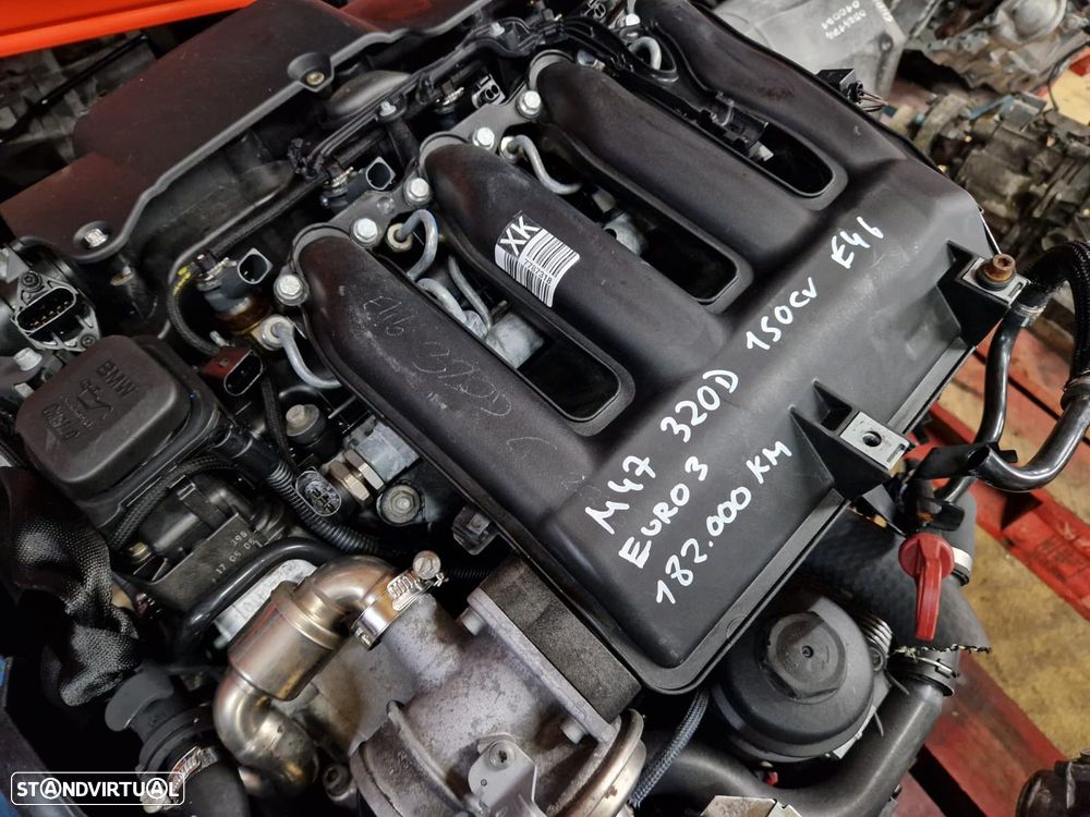 Motor usado M47D20 BMW 320D E46 150CV EURO 3 M47 - 2