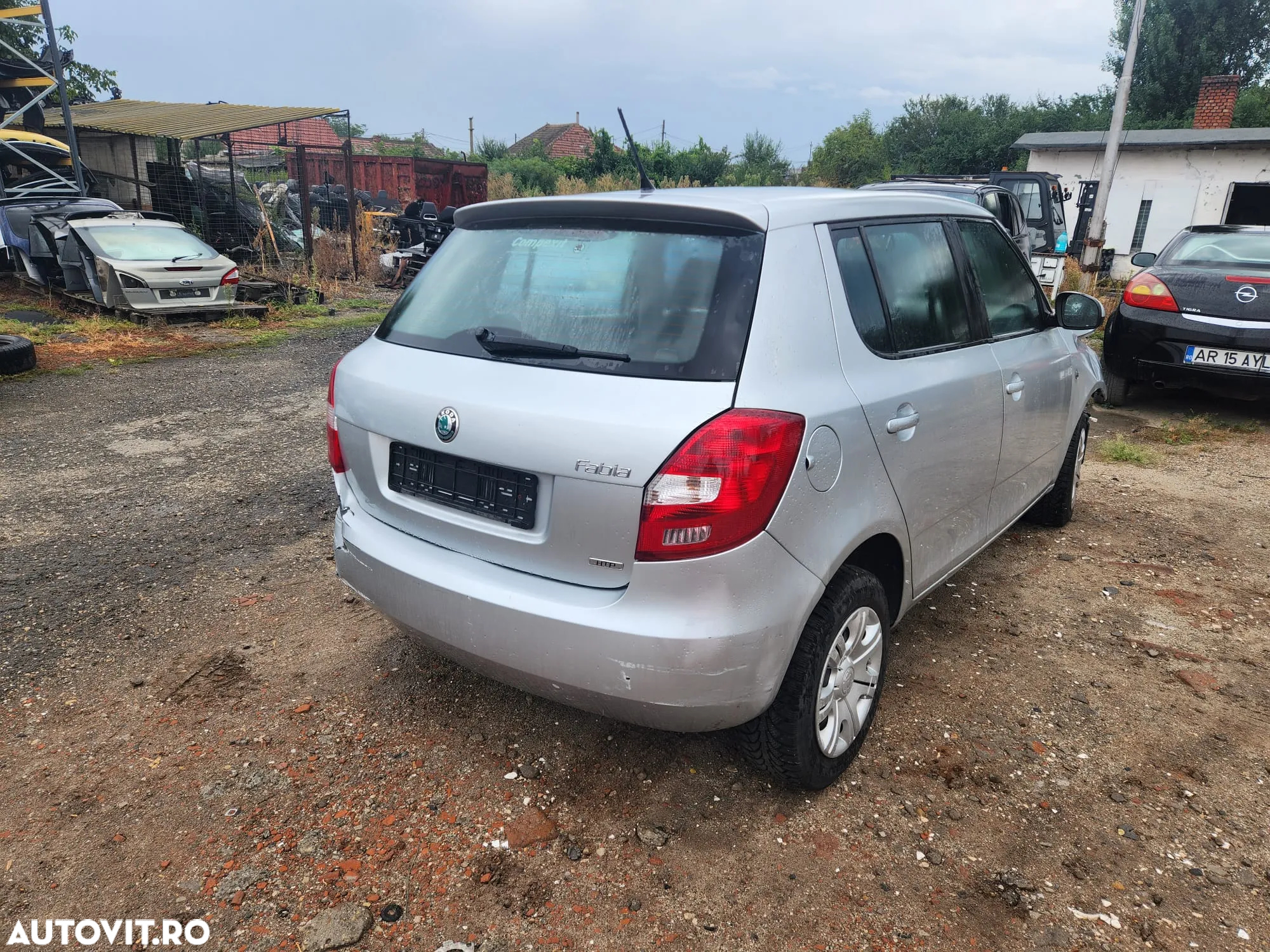Dezmembrez Skoda Fabia 2 1.2 Benzina Motor CGP Cutie Manuala LNR Volan Stanga An 2008-2009-2010-2011-2012-2013-2014 - Dezmembrari Arad - 2
