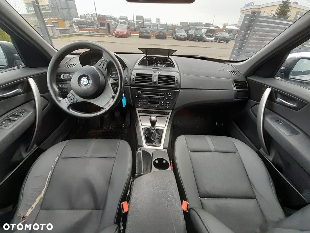 BMW X3 E83 KONSOLA  PODUSZKA AIRBAG PASY - 1