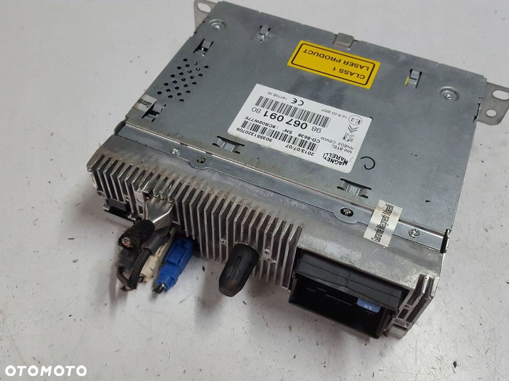 CITROEN DS5 I 11-15r RADIO CD NAWIGACJA 9806709180