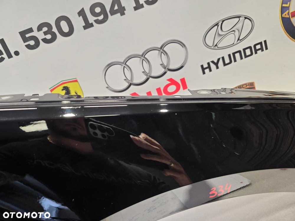 AUDI A4 B9 8W0 14- ŁADNY PRAWY BŁOTNIK PRZEDNI PRZÓD KOLOR CZARNY NIEMETALIK NR AUKCJI BŁ334 - 13