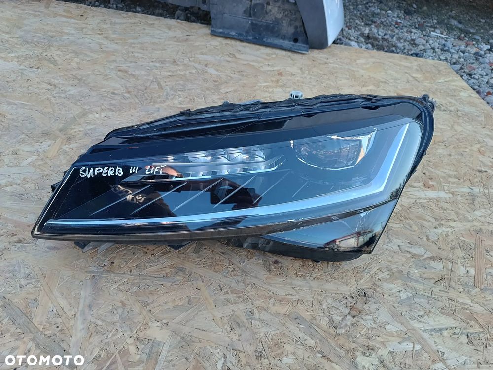 LAMPA PRZÓD PRZEDNIA LEWA FULL LED SKODA SUBERB III LIFT 3V1941015D - 2