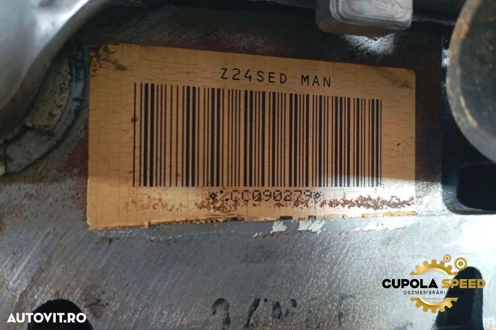Motor fara anexe 2.4Benzina 136Cp Z24SED Chevrolet Captiva 1 [2006 - - 7