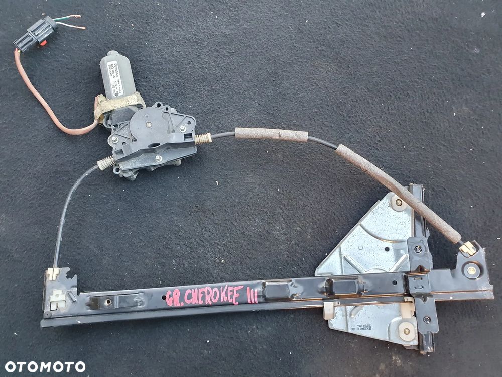 PODNOŚNIK MECHANIZM PODNOSZENIA SZYBY TYŁ PRAWY JEEP GRAND CHEROKEE WJ - 1