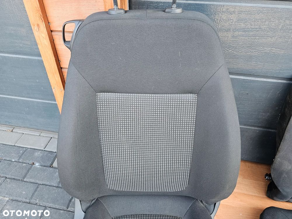 FOTELE PRZEDNIE KANAPA OPARCIE TYŁ MATERIAŁOWE OPEL CORSA D 3 DRZWI EUROPA - 16
