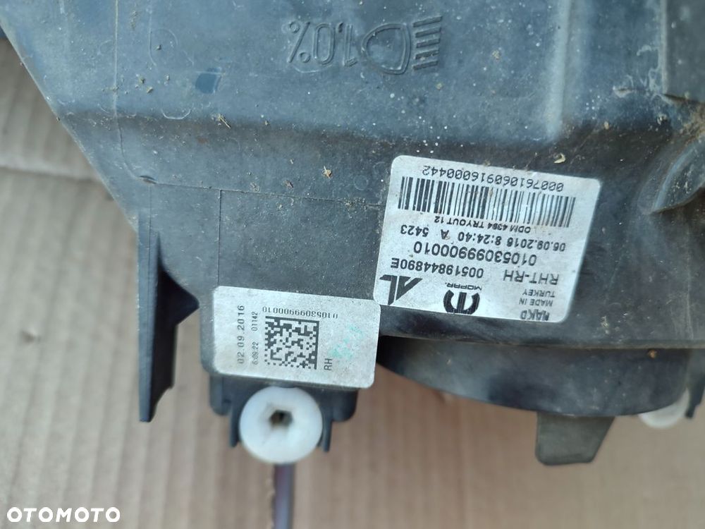 Lampa prawy przód FIAT TIPO II EUROPA ORYGINAŁ 15-20 - 5
