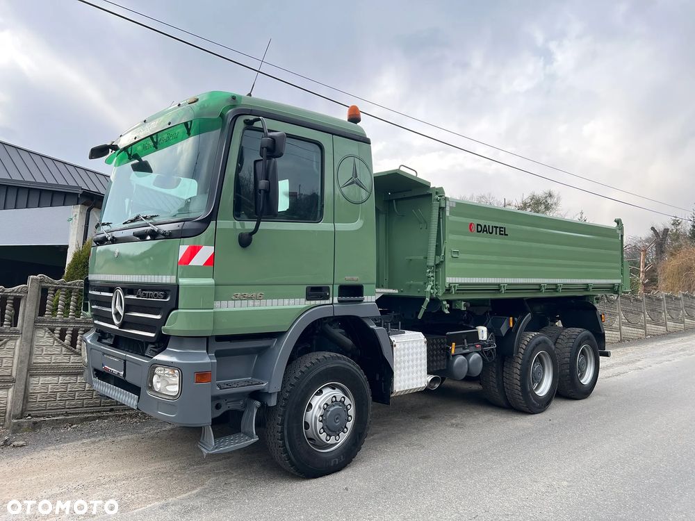 Mercedes-Benz ACTROS 3346 | V6 | MP2 | 6x6 | ALLRAD | EPS | Kiper Wywrotka 3 Stronna | DAUTEL | Stan Bardzo Dobry | - 3