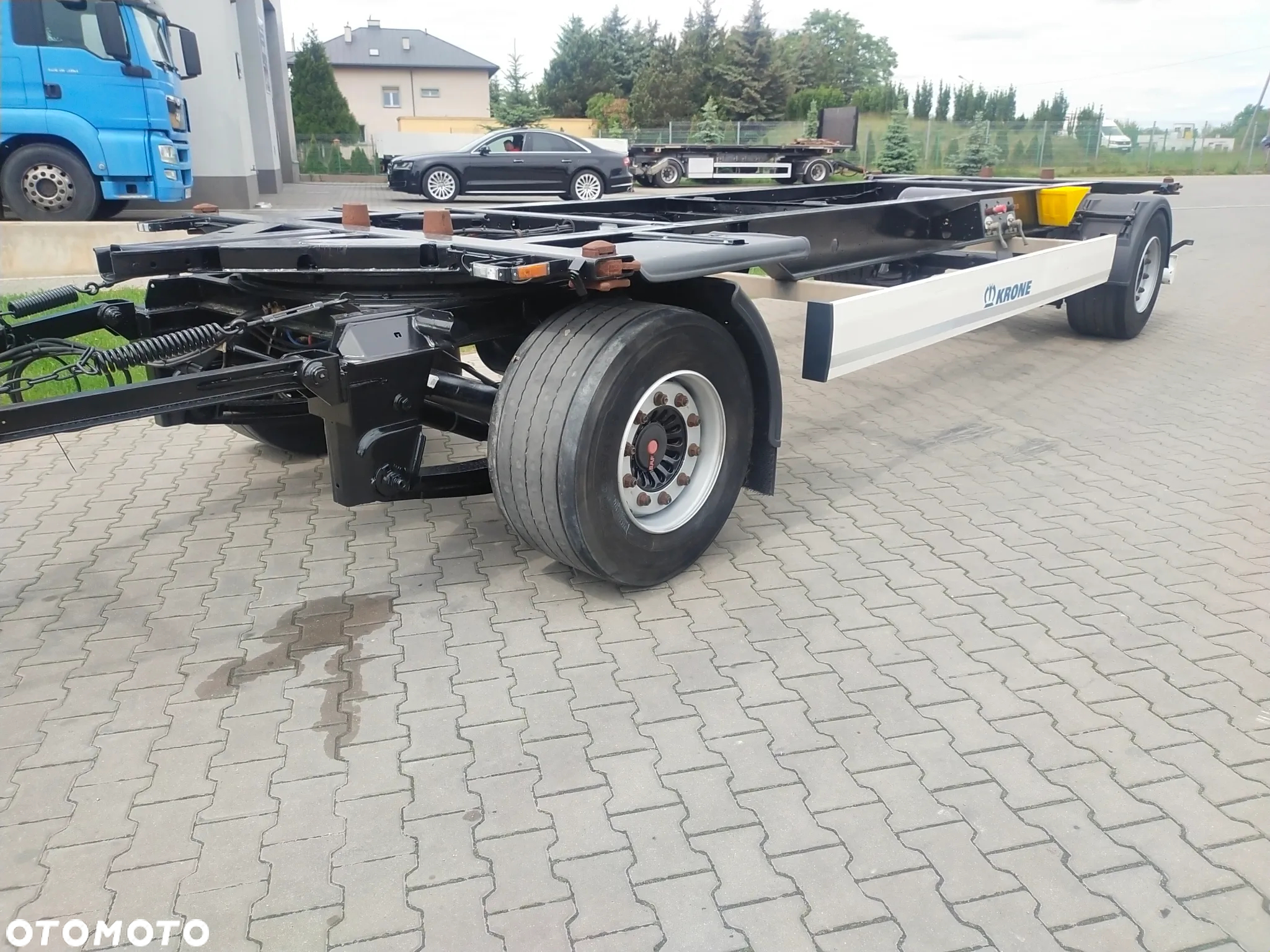 Krone Przyczepa BDF Krone Jumbo Mega koła 19.5 cala idealny stan - 4