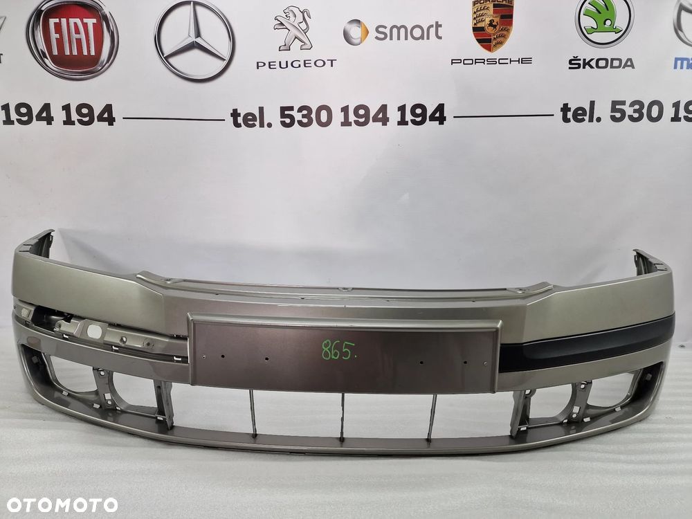 SKODA OCTAVIA II 04- 1Z0 ZDERZAK PRZEDNI PRZÓD , ŁADNY , SREBRNO-ZŁOTY , NR 1Z0807221 , NR AUKCJI NZ865 - 1