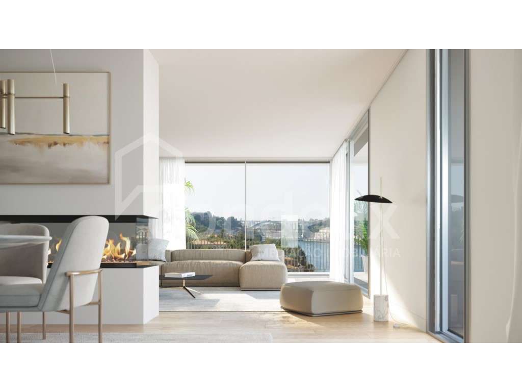 Apartamento T4 novo na margem sul do rio Douro, em Vila Nova de Gaia - Grande imagem: 5/12