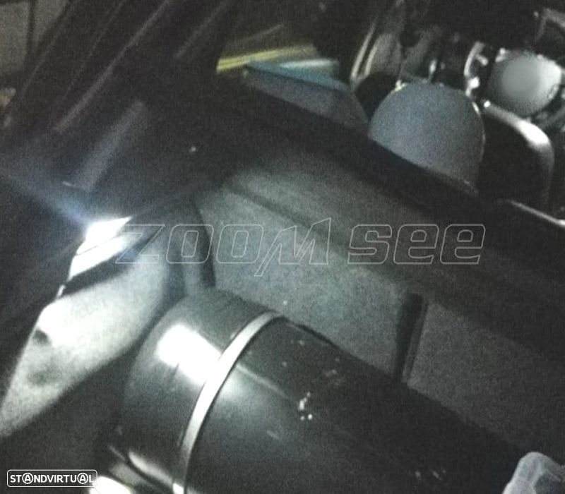 KIT COMPLETO 15 LAMPADAS LED INTERIOR PARA RENAULT CLIO III MK3. GRANDTOUR 06-12 - 6