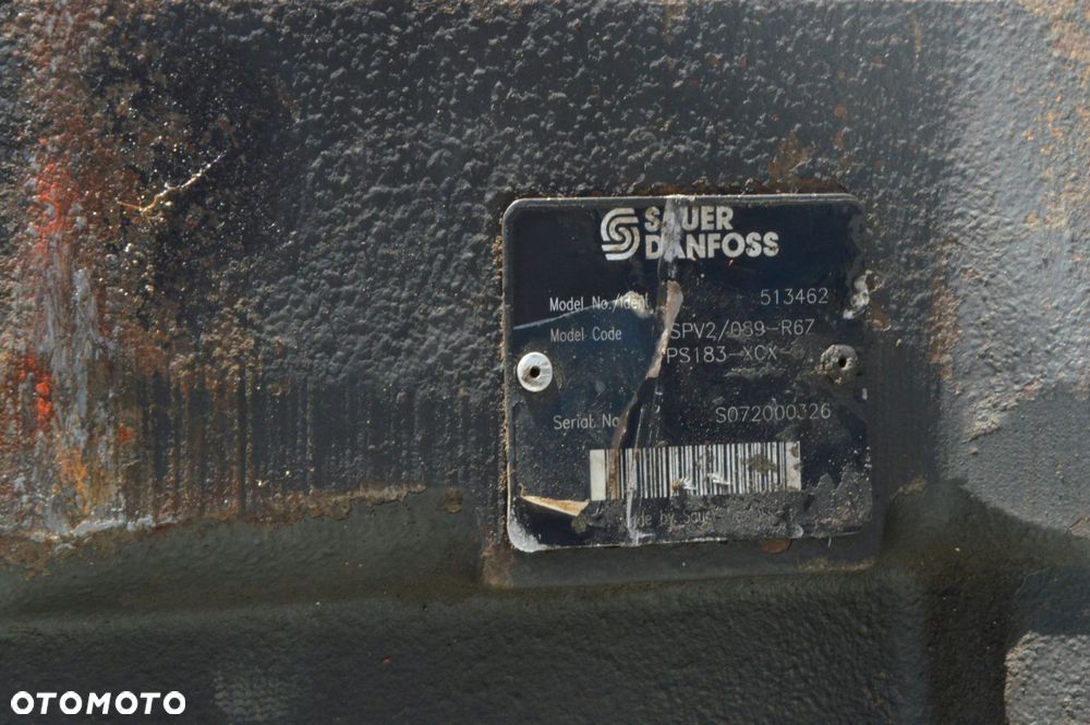 napęd betoniarki betonomieszarki motoreduktor sauer-danfoss 513462 pompa - 16