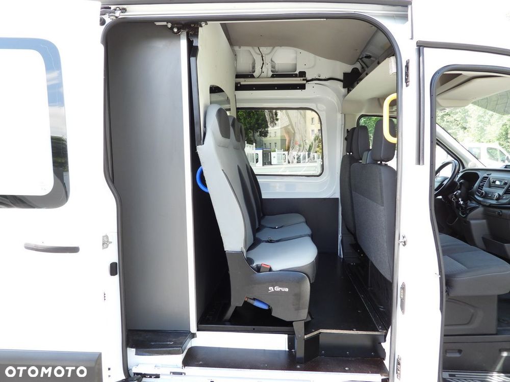 Ford TRANSIT FURGON BRYGADÓWKA 6 MIEJSC TEMPOMAT KLIMATYZACJA  185KM - 39
