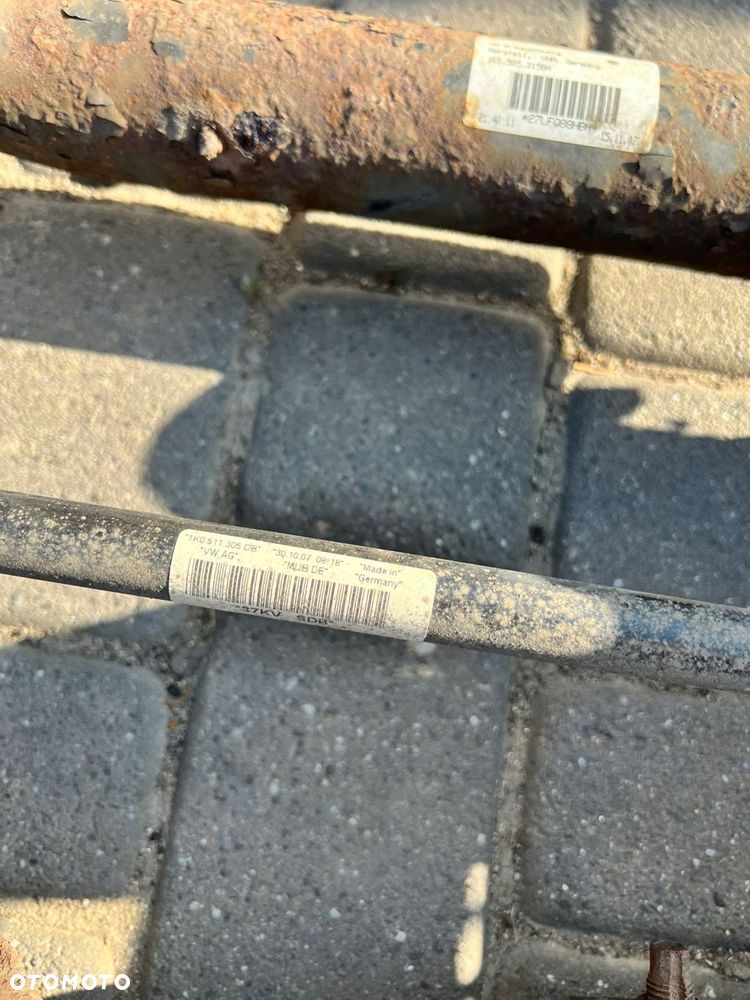 Audi TT TTS Mk2 2008 1K0 505 315 BH Rama pomocnicza tylna BELKA TYŁ - 9