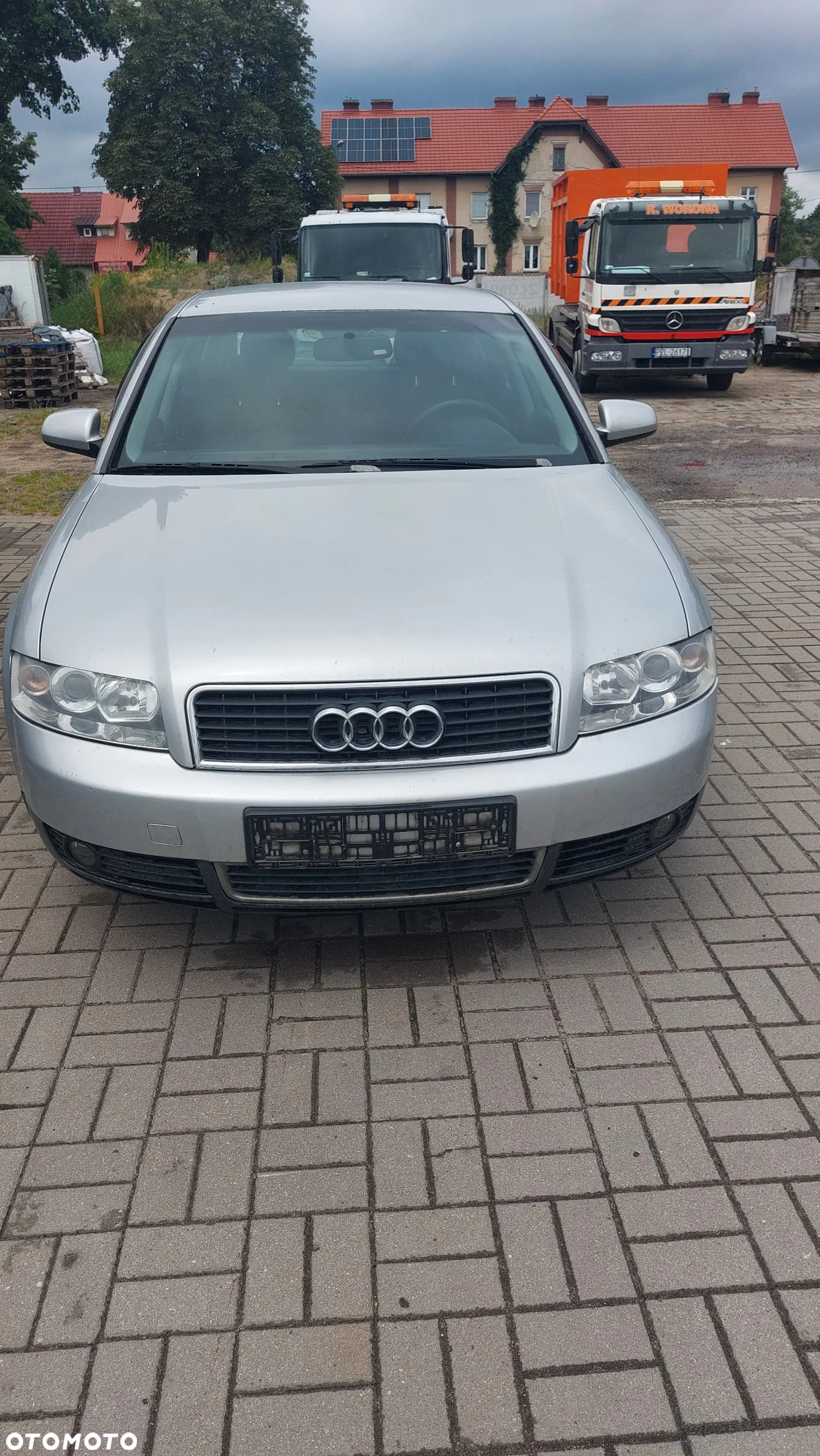 Audi A4 B6 na części 2001 r. 1,6 b drzwi szyby fotele podsufitka silnik skrzynia lusterko maska klapa - 2