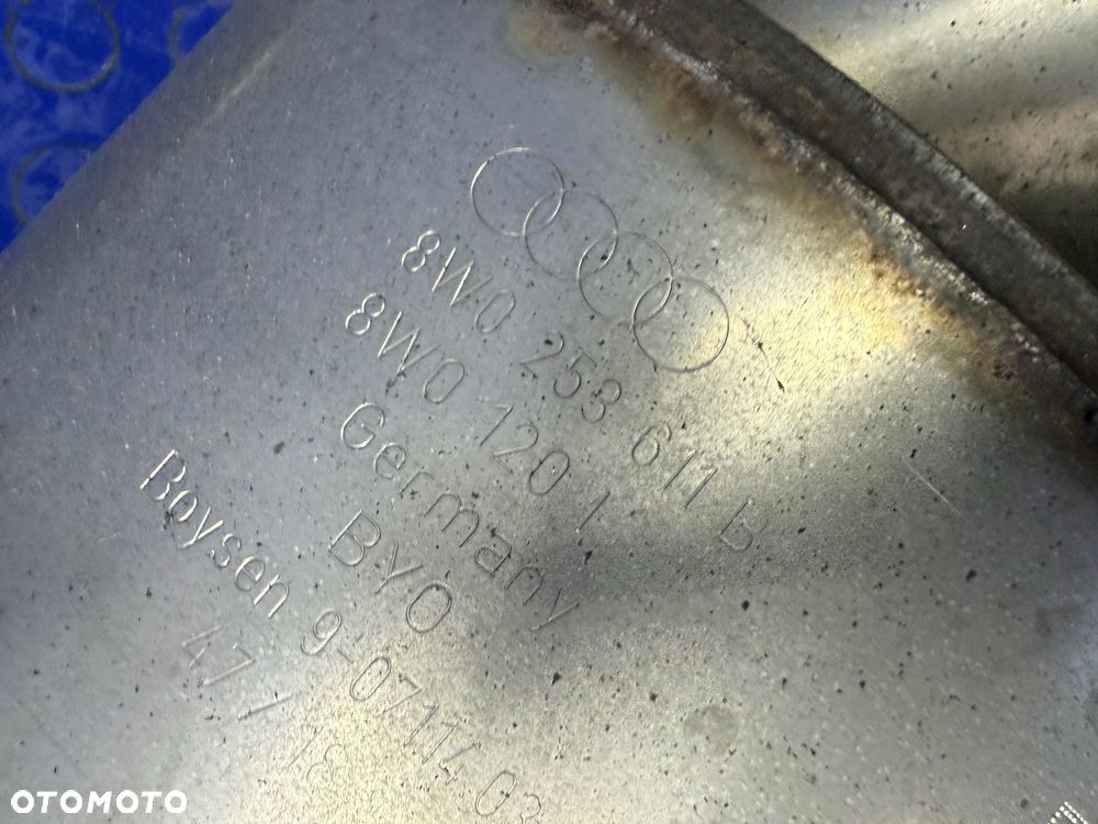 WYDECH tłumik aktywny AUDI A5 S5 F5 B9 3.0 TFSI rura wydechowa OEM 8W0253611B - 10