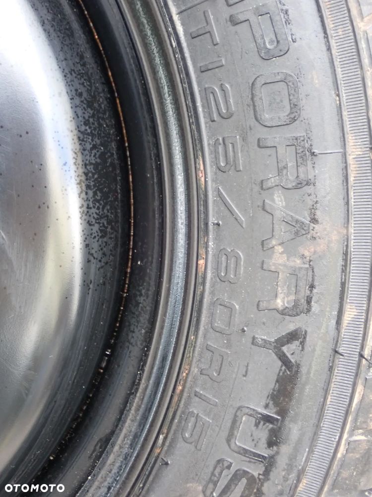 KOŁO ZAPASOWE DOJAZDOWE  CITROEN C3 PICASSO  ET 15  3,5JX15  125/80/15 - 3
