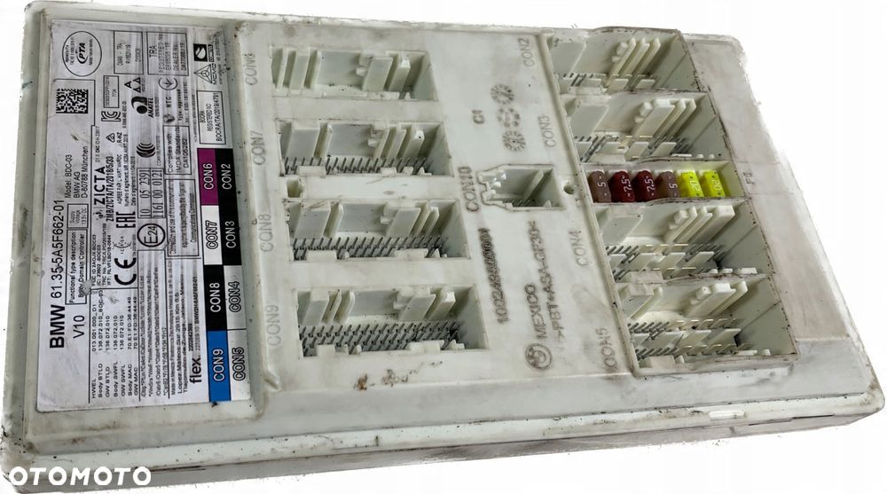 BMW MODUŁ STEROWNIK BDC-03 V10 BDC 5A5F662 - 4