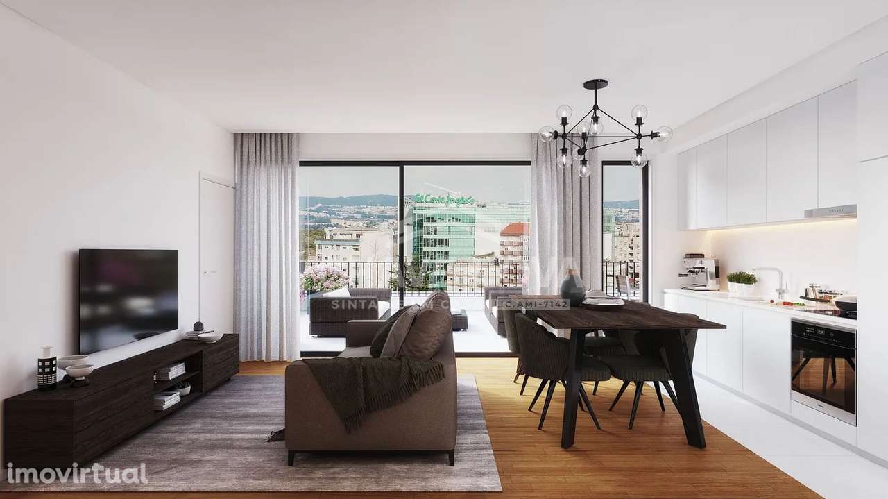 Apartamento T0 Novo em Vila Nova de Gaia - Grande imagem: 3/6