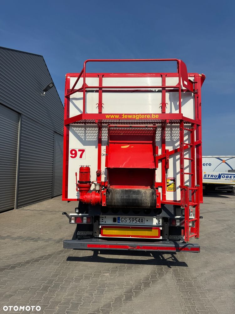System Trailers 2023 LPRS24 Dewagtere | Naczepa taśmowa | 3 osie | Uszkodzona - 6