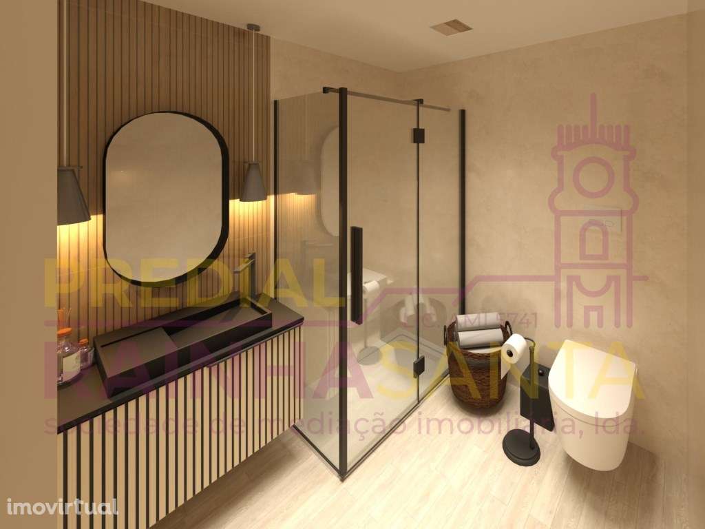 Apartamento T2 Novo com Suíte, Terraço e Garagem - Zona da Solum - Grande imagem: 3/7