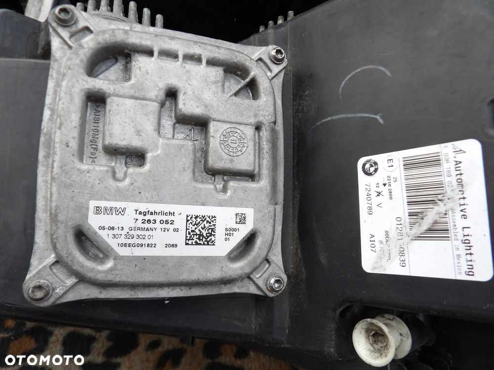 BMW - E70 - LIFT - XENON - NIE SKRĘTNY - LEWA LAMPA PRZEDNIA - 7240789 - 11