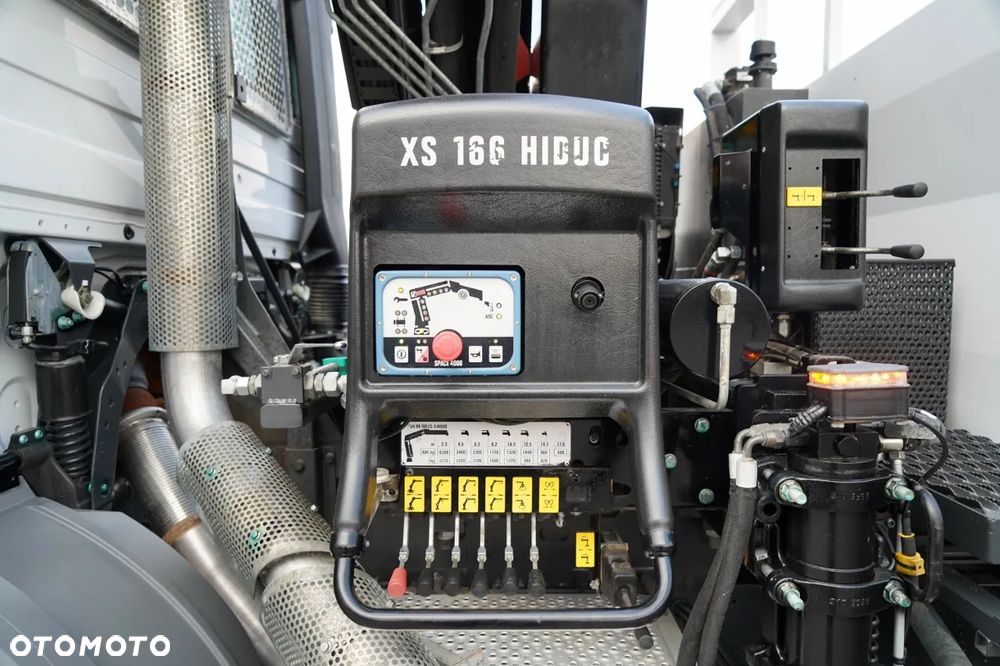 Mercedes-Benz ACTROS  2644 / 6X4 / WYWROTKA / 2X HYDROBURTA  / + HDS HIAB 166 ES-5  / PILOT /  ROTATOR / EPS + SPRZĘGŁO / EURO 5 - 18