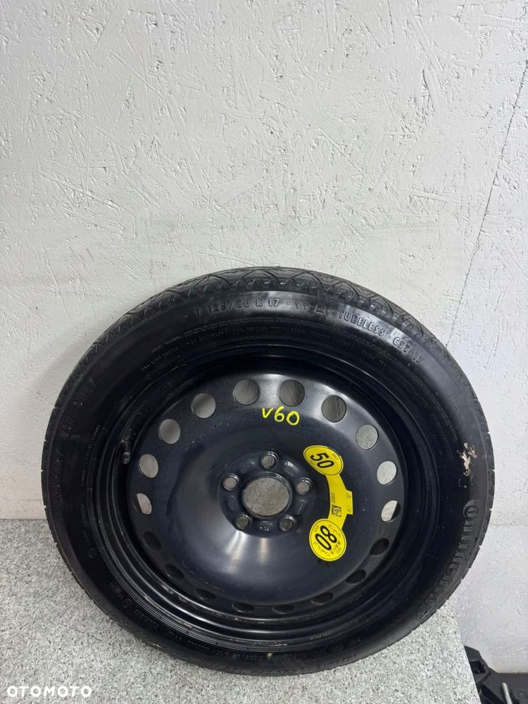 koło dojazdowe zapas volvo xc60 v60 s60 31302356 125/80/r17 5x108 - 3