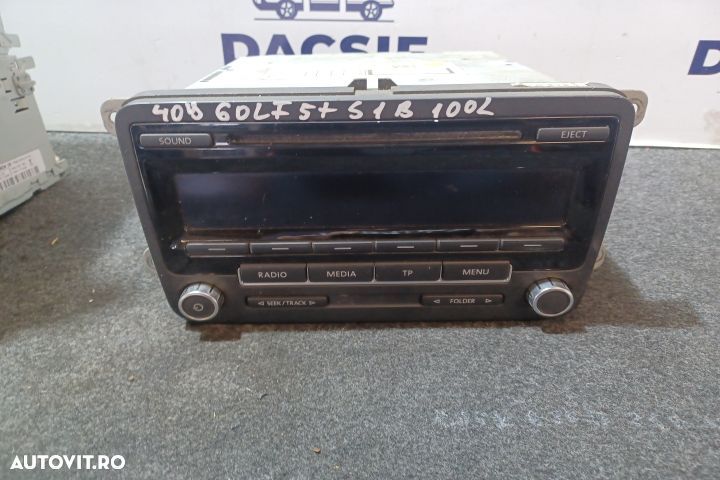 Radio cd 5M0035186J Volkswagen VW Golf 5 [2003 - 2009] Plus minivan 1 - 1