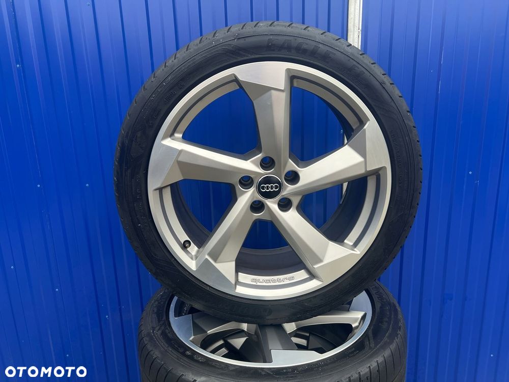 FELGI ALU AUDI QUATTRO ROTOR 20 4H A8 A7 A6 20 ET37 ORYGINALNE CZUJNIKI - 1