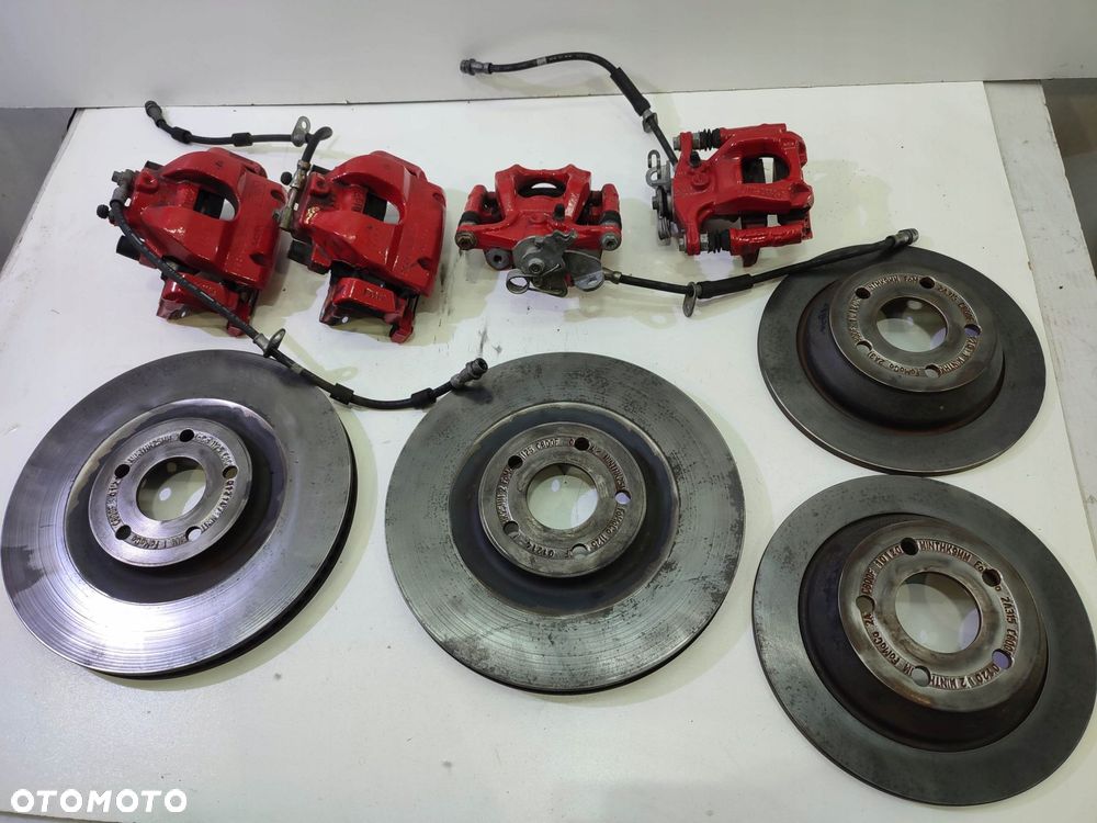 FORD PUMA MK2 ST ZACISKI HAMULCOWE TARCZE KOMPLET