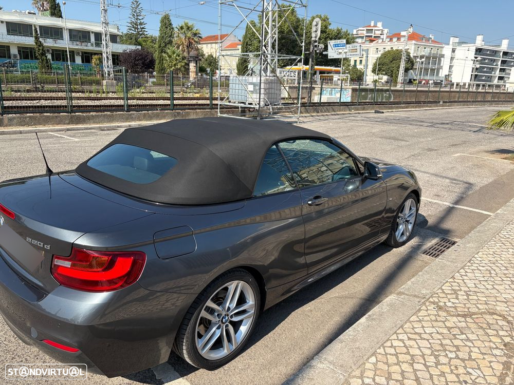 BMW 220 d Cabrio Pack M Auto - 4