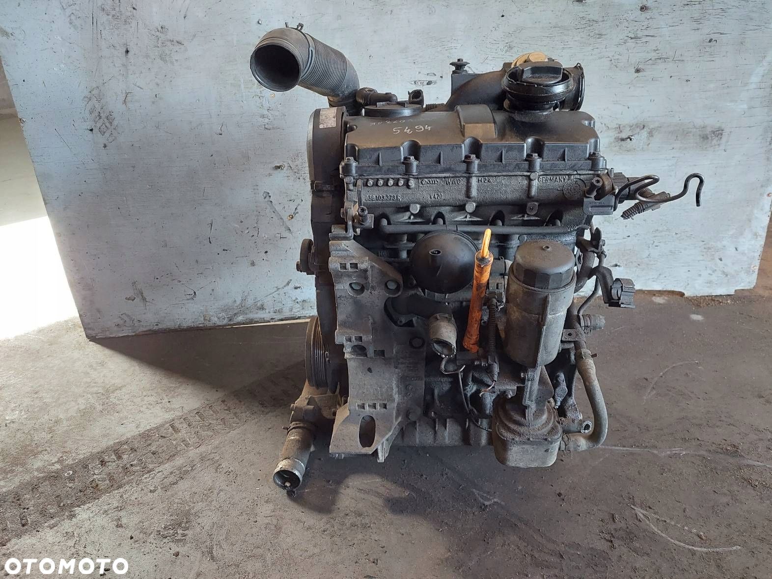 SILNIK DIESEL 1.9 TDI 115 KM + UKŁAD WTRYSKOWY + TURBINA ALHAMBRA MK1 LIFT - 1