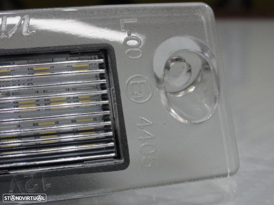Suporte De Lâmpada De Matricula Com Led Branco Audi A4/S4 B5 95-01, A3 8L, S5 B5 A3 8L/S3/Sportback 97-03 - 6