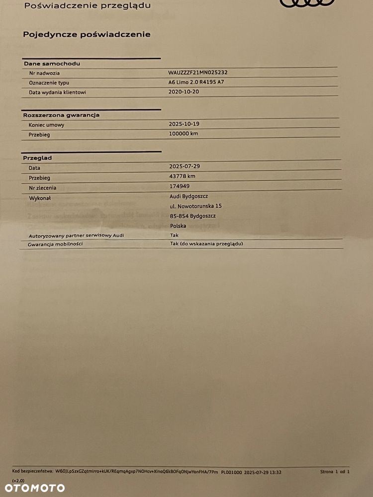 Audi A6 Limousine null - 7