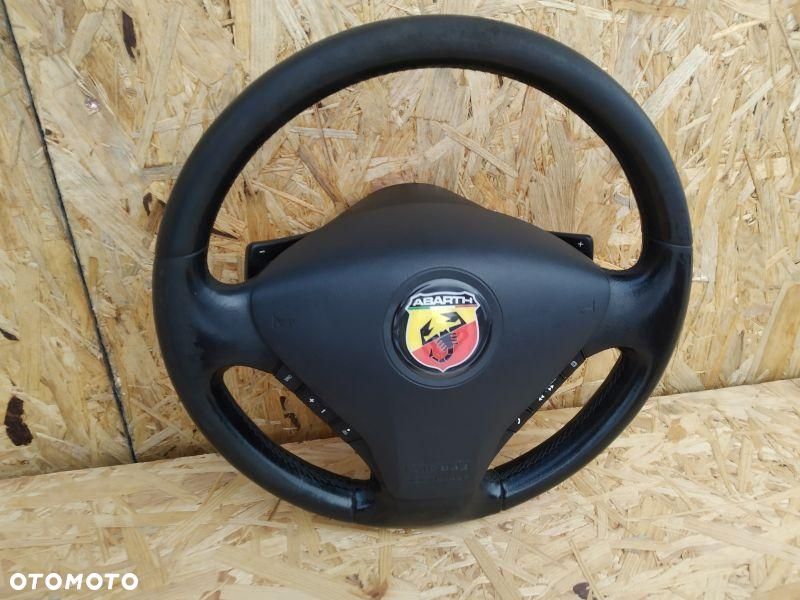 KIEROWNICA MULTI SKÓRZANA ŁOPATKI FIAT STILO ABARTH - 1