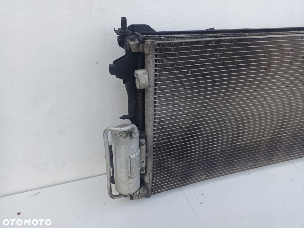 Komplet chłodnic wentylator OPEL VECTRA C LIFT SIGNUM 1.8 16V benzyna - 12