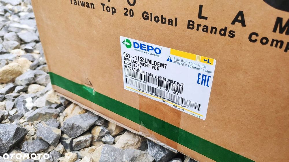 DD LAMPA LEWY PRZÓD FIAT BRAVO II 661-1153LMLDEM7 - 3