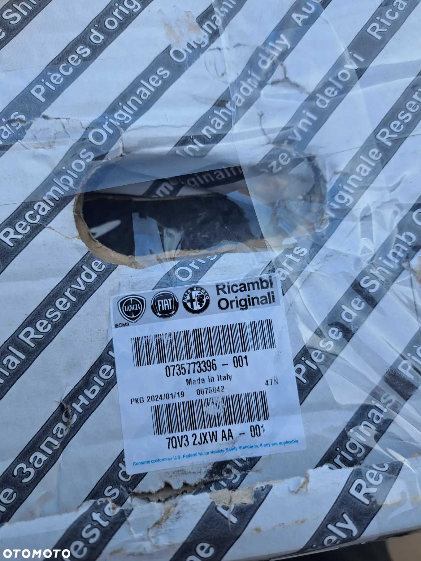 Lusterko lewe Citroën Jumper II Peugeot Boxer II Fiat Ducato III Opel Movano C 8+6 Pin 2018-2024 7357733960 735773396 0735773396 7QV32JXWAA - 18