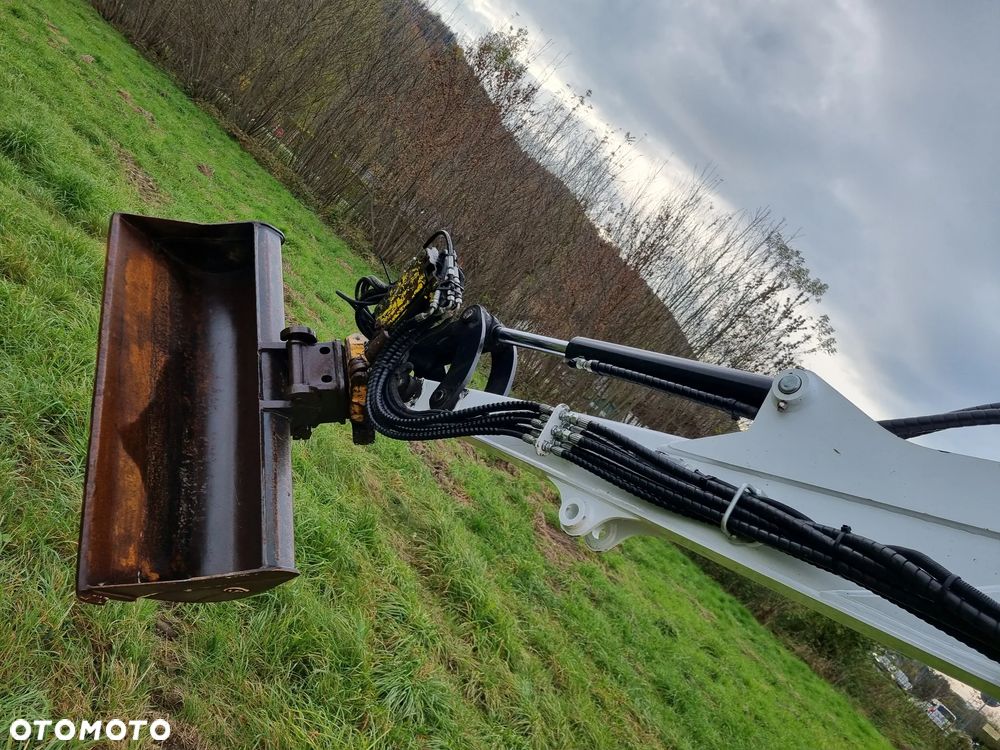 Bobcat E35Z koparka 3,5tony ROTOTIL+2 ŁYŻKI+skośna skarpówka 2023r z Norwegii jak Nowa Silnik Kubota Zero luzów wycieków DEKRA - 6